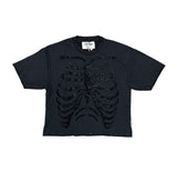 B KYS CROP T SHIRT - T1285C -  BLACK