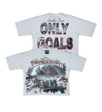 STRAY  CROPPED TOP - ST1384 - LT.GREY