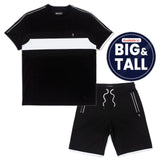 (B&T) MAKOBI SHORT SET - M301 - BLACK