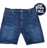 B&T LEVIS JEAN SHORT 569 315690017 DBLU