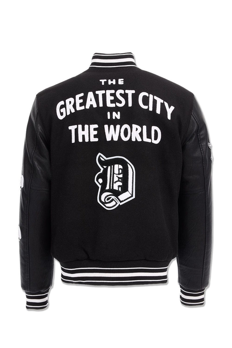 JORDAN CRAIG Varsity Jacket - 91653 - BLACK – King City Fashion