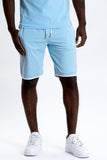 (B&T) MAKOBI SHORT SET - M301 - LIGHT BLUE