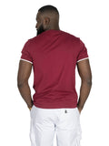 B&T MAKOBI TEE - M395 - BURGUNDY