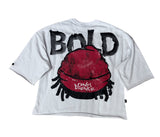 SWITCH CROPPED TOP - SW5133 - WHITE