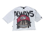 SWITCH CROPPED TOP - SW5133 - WHITE