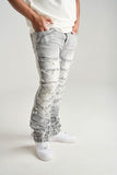 SPARK PREMIUM DENIM STACKED JEANS - S3016 - GRAY