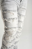 SPARK PREMIUM DENIM STACKED JEANS - S3016 - GRAY