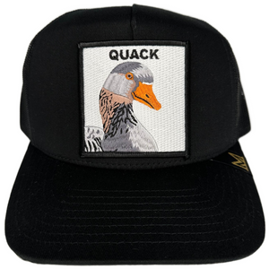 MV TRUCKER HAT ( QUACK ) BLACK