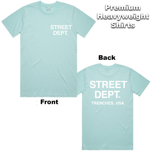 PLANET GRAPES T-SHIRT - STDPT100 - AQUA TEAL