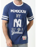 SD SPORT Blk Yankees shirt - SM4107NV - NAVY