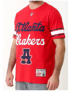 SD SPORT Atlanta Crackers jersey tee - SM4111RD - RED