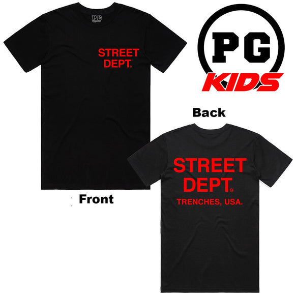 (K) PLANET GRAPES STREET DEPT - SD800 - BLACK W/ RED