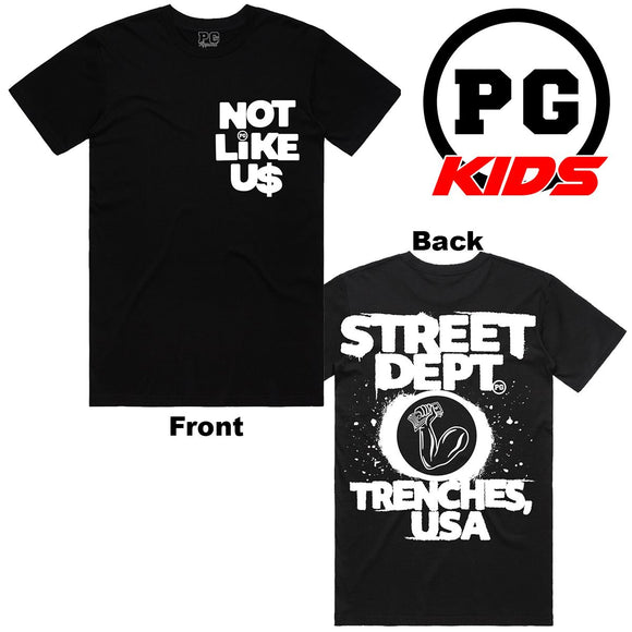 (K) PLANET GRAPES NOT LIKE US - NOT800 - BLACK W/ WHITE