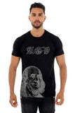 AVENUE GEORGE V PARIS T-SHIRT - BLACK - GV-2786