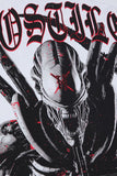 X HOSTIL PREDATOR T . SHIRTE - XH- 00013 - WHITE