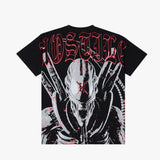 X HOSTIL PREDATOR T . SHIRTE - HX-00014 - BLACK/MULTI