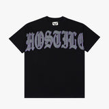 X HOSTIL -LOST IN SPACET . SHIRTE - HX-00017 - BLACK/PURP