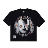 SANITY CROPPED SHIRT -  BLK