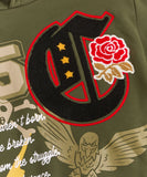 REASON CHENILLE FLEECE SET - RR5-031SET - OLIVE