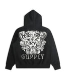 SUPPLY ESTATE HOODY - SPH25-25 - BLACK