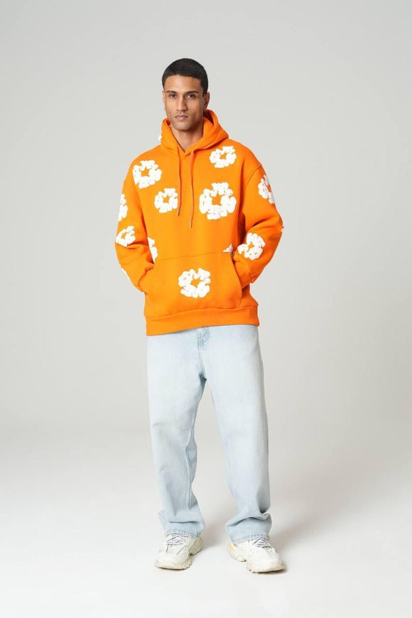 RICH GANG HOODIE - GG01 - ORANGE