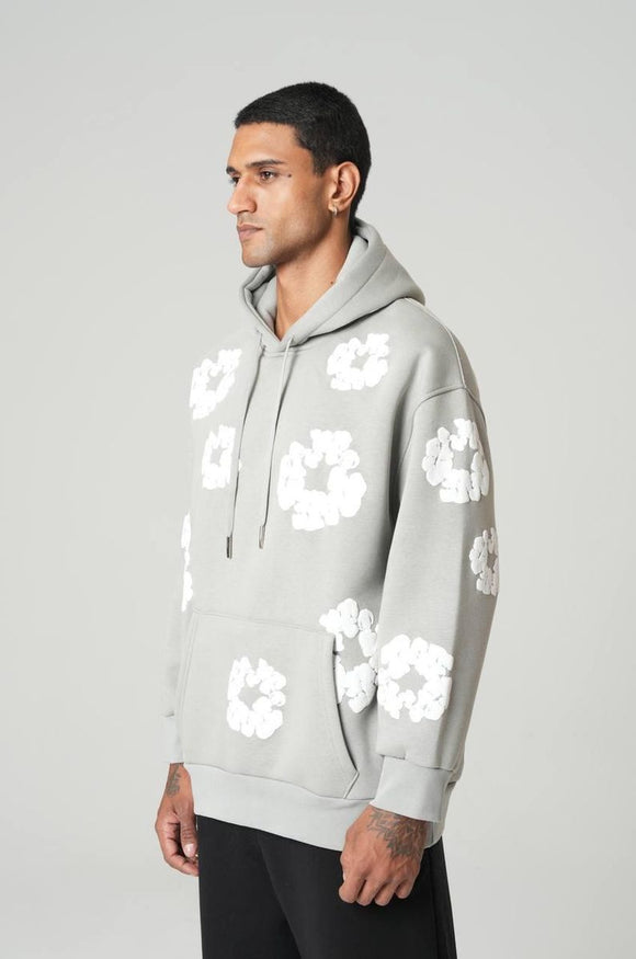 RICH GANG HOODIE - GG01 - LT.GREY