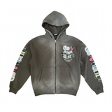 VON DUTCH JACKETS - 4VND2B0197CL - BALCK VINTAGE WASH