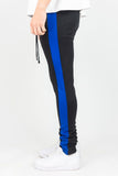 REBEL MIND TRACK PANTS - 100-401 - BLACK/ROYAL