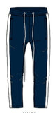 REBEL MIND TRACK PANTS - 100-401 - NAVY/WHITE