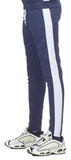 REBEL MIND TRACK PANTS - 100-401 - NAVY/WHITE