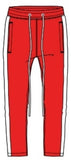 REBEL MIND TRACK PANTS - 100-401 - RED/WHITE