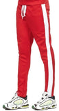 REBEL MIND TRACK PANTS - 100-401 - RED/WHITE