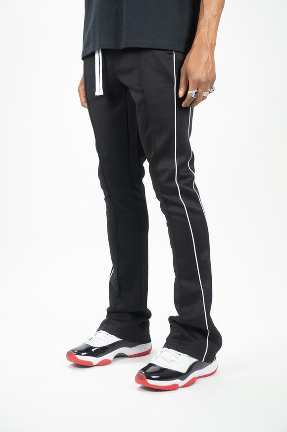 REBEL MIND STACKED TRACK PANTS - 100-470