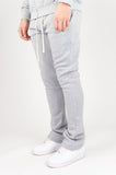 REBEL MIND PLAIN STACKED FLEECE PANT - 100-475 - GREY