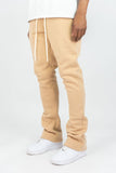 REBEL MIND STACKED FLEECE PANTS - 100-475 - BEIGE