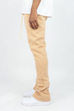 REBEL MIND STACKED FLEECE PANTS - 100-475 - BEIGE