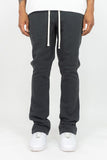 REBEL MIND STACKED PANTS - 100-475 - CHARCOAL