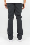 REBEL MIND STACKED PANTS - 100-475 - CHARCOAL