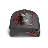 GOORIN BROS "HELL FLAMES" TRUCKER HAT - 101-2750 - OIL