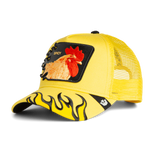 GOORIN BROS "SPICY FLAMES" TRUCKER HAT - 101-2761 - YELLOW