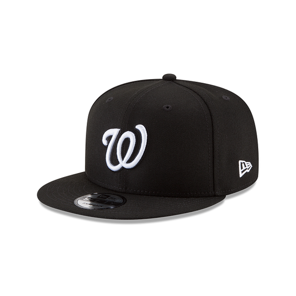 NEW ERA SNAPBACK 9FIFTY - WASH NATIONALS - 11590990 BLK/WHT
