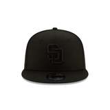 NEW ERA FITTED 9FIFTY SAN DIAGO PADRES  - 12351319 BLK/BLK