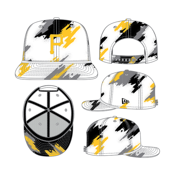 NEW ERA SNAPBACK 9FIFTY PAINT - PITTSBURGH PIRATES - 60728249