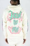 REBEL MINDS TRUST NO ONE FLEECE HOODIE SET - 152-313SET - CREAM