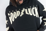 REBEL MIND GOOD LUCK FLEECE SET - 152-323SET - BLACK