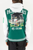 REBEL MINDS PANTHERS FLEECE JACKET - 152-502 - GREEN