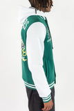 REBEL MINDS PANTHERS FLEECE JACKET - 152-502 - GREEN