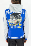 REBEL MINDS PANTHERS FLEECE JACKET - 152-502 - ROYAL