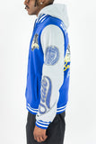 REBEL MINDS PANTHERS FLEECE JACKET - 152-502 - ROYAL