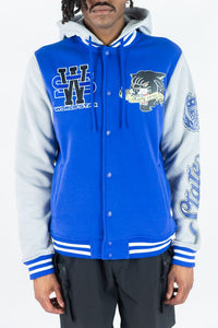 REBEL MINDS PANTHERS FLEECE JACKET - 152-502 - ROYAL